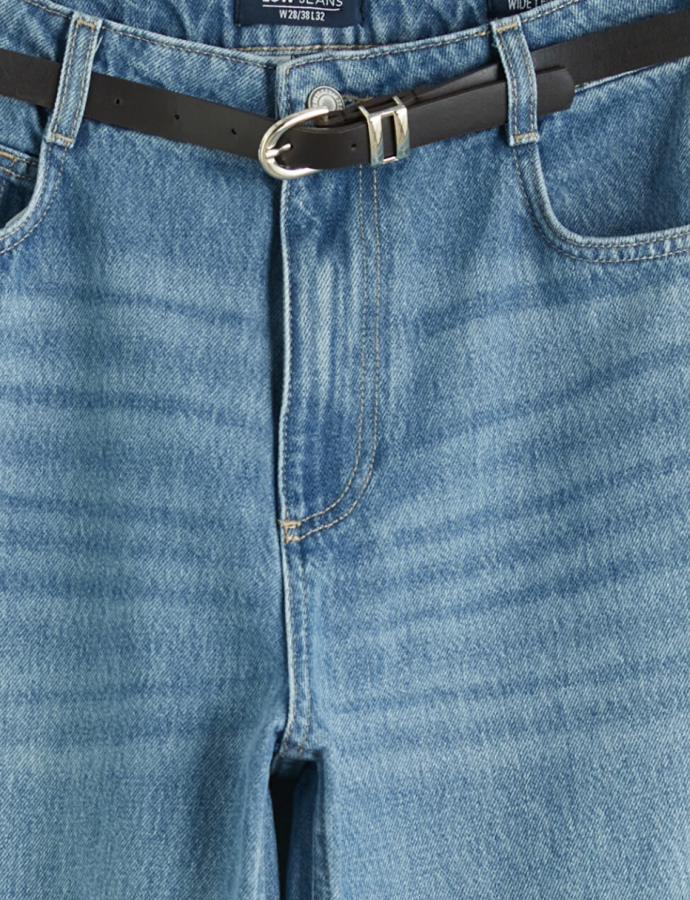 S6A099B8 Տաբատ ջինսե  Wide leg